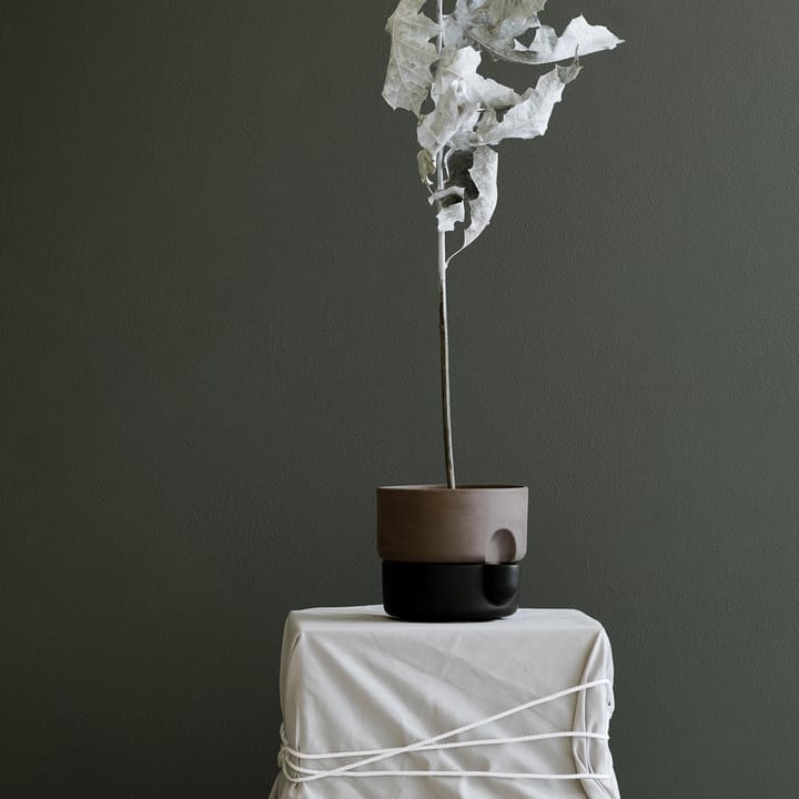 Oasis self-watering 植木鉢 スモール, Black Northern | ノーザン
