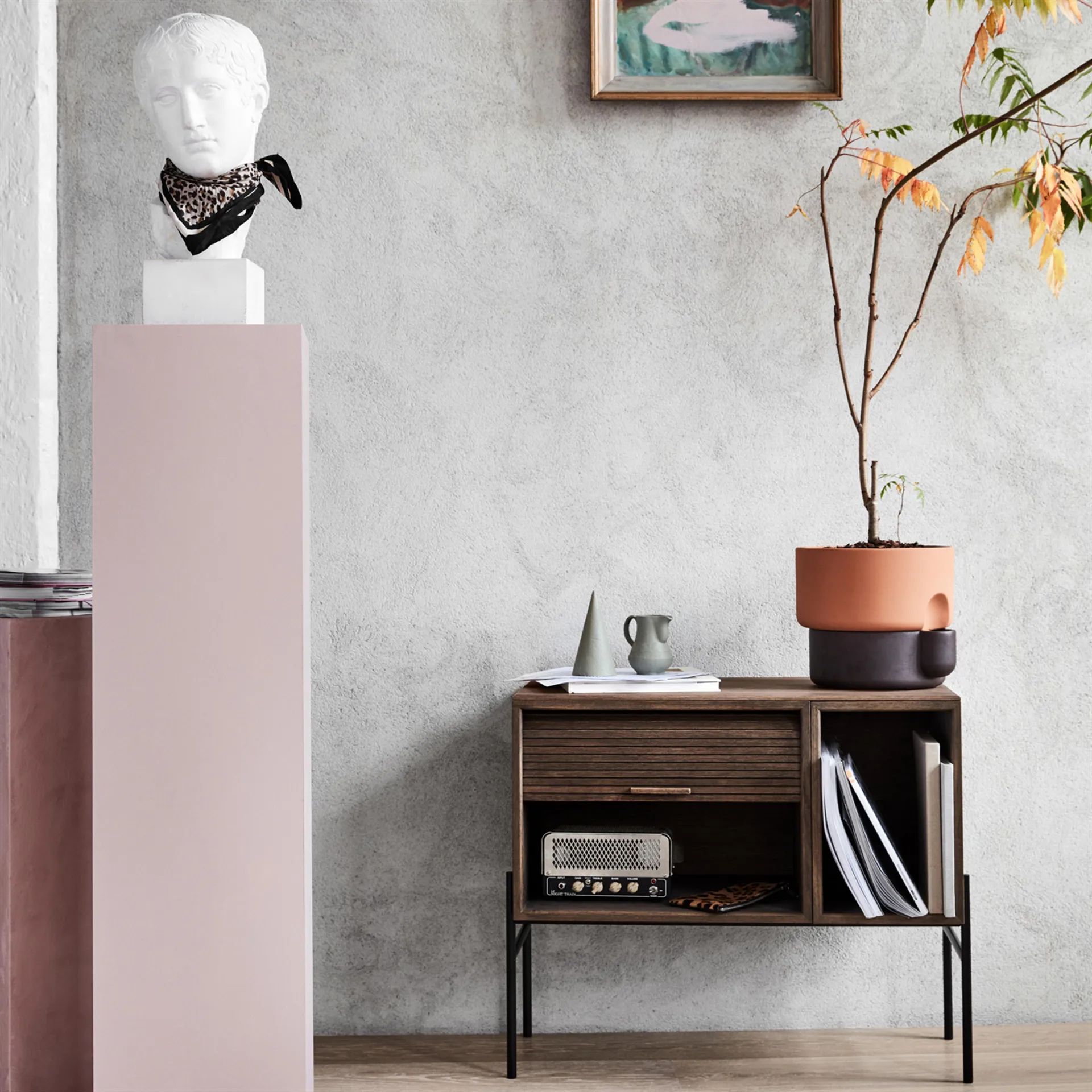 Oasis self-watering 植木鉢 ラージ, darkbrown Northern | ノーザン