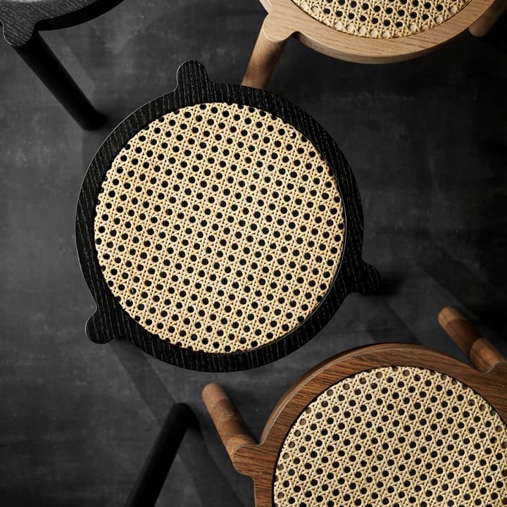 Pal スツール ラタンシート, black oak Northern | ノーザン