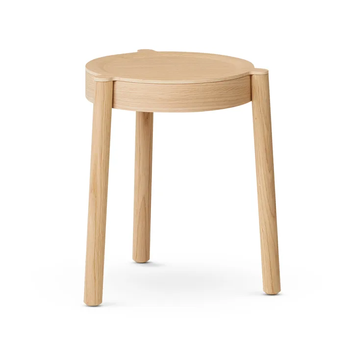Pal ラウンド スツール - Oak light, Ø37x46 cm - Northern | ノーザン