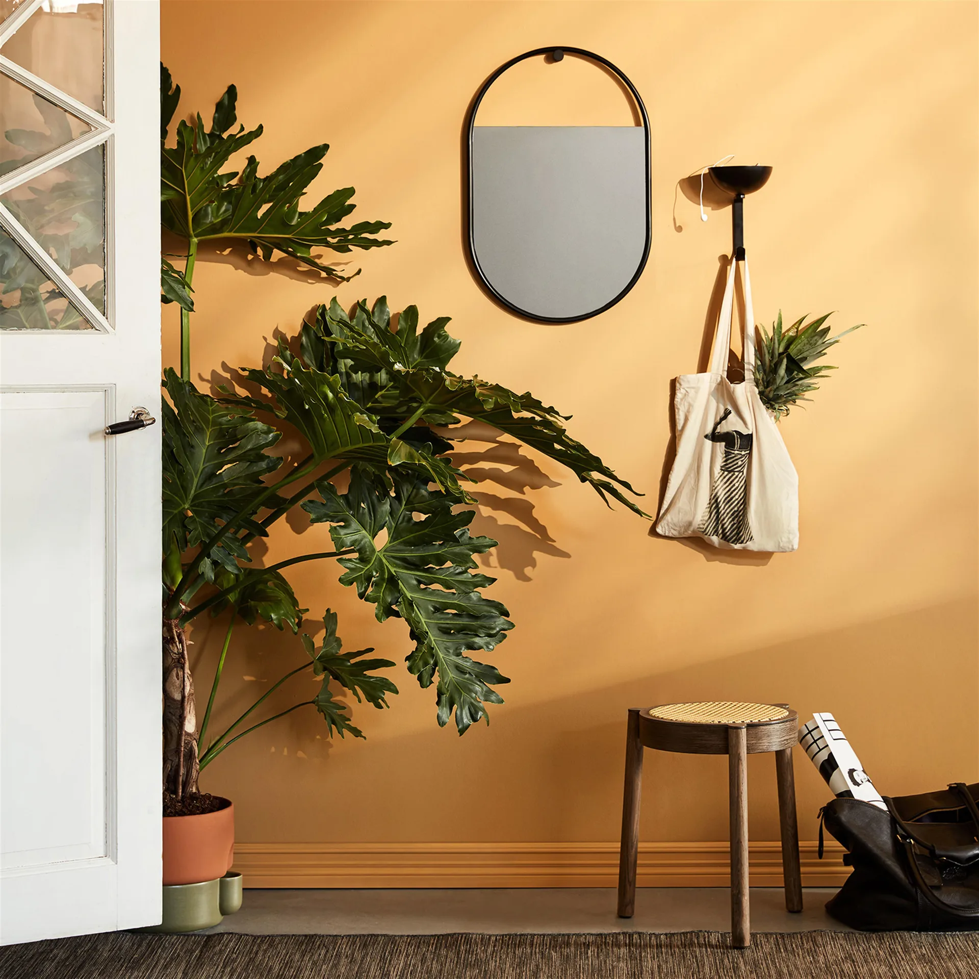 Pal スツール ラタンシート, smoked oak Northern | ノーザン