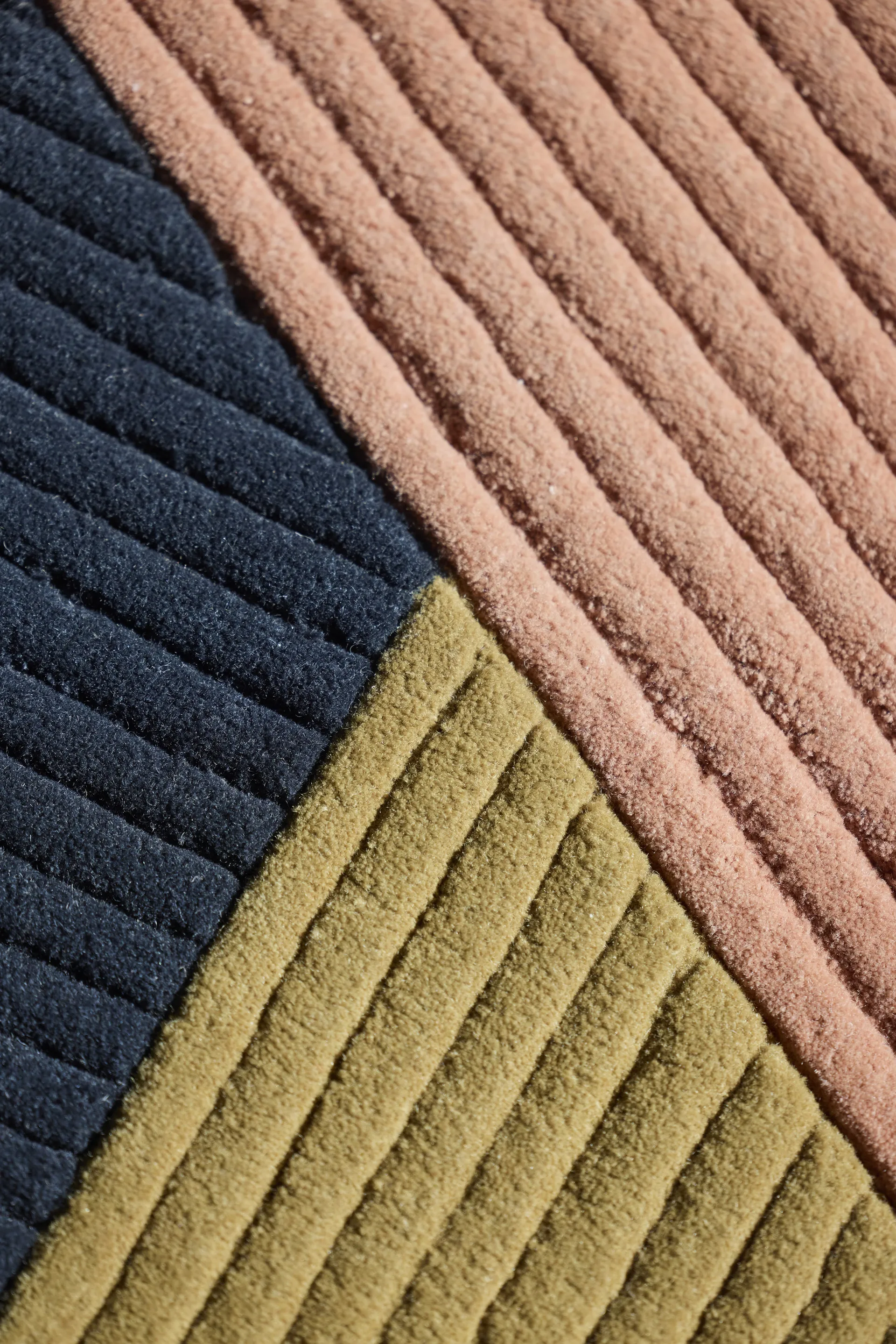 Row ラグ ラウンド Ø200 cm, Trio Northern | ノーザン