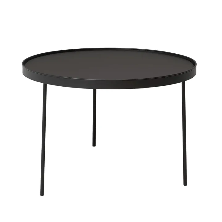 Stalk コーヒーテーブル black large Ø74 cm H:50 cm - Northern