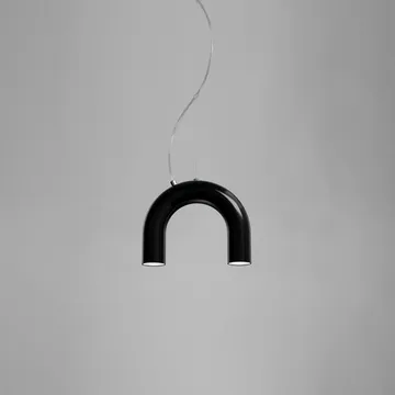 Arch ペンダントランプ シングル - Black, 25.5 cm - Oblure
