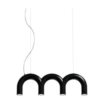Arch トリプレッタ ペンダントランプ - Black, 65.6 cm - Oblure