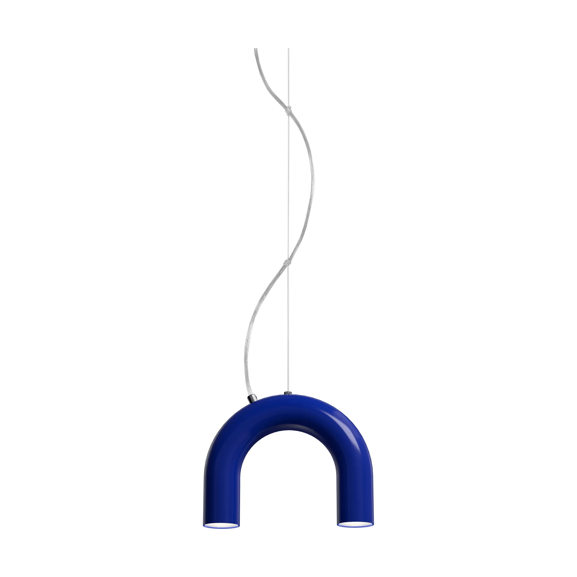 Arch ペンダントランプ シングル, Blue, 25.5 cm Oblure