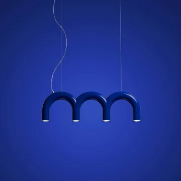 Arch トリプレッタ ペンダントランプ - Blue, 65.6 cm - Oblure