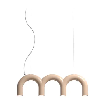 Arch トリプレッタ ペンダントランプ - Nude, 65.6 cm - Oblure
