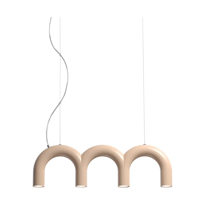 Arch トリプレッタ ペンダントランプ - Nude, 65.6 cm - Oblure