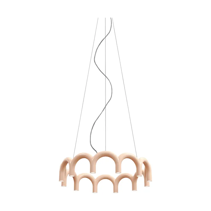 Arch サークル ペンダントランプ - Nude, Ø98 cm - Oblure