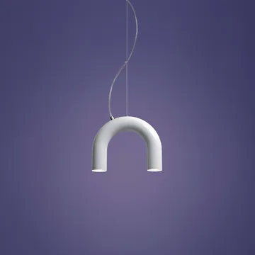 Arch ペンダントランプ シングル - White, 25.5 cm - Oblure