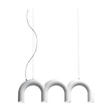 Arch トリプレッタ ペンダントランプ - White, 65.6 cm - Oblure