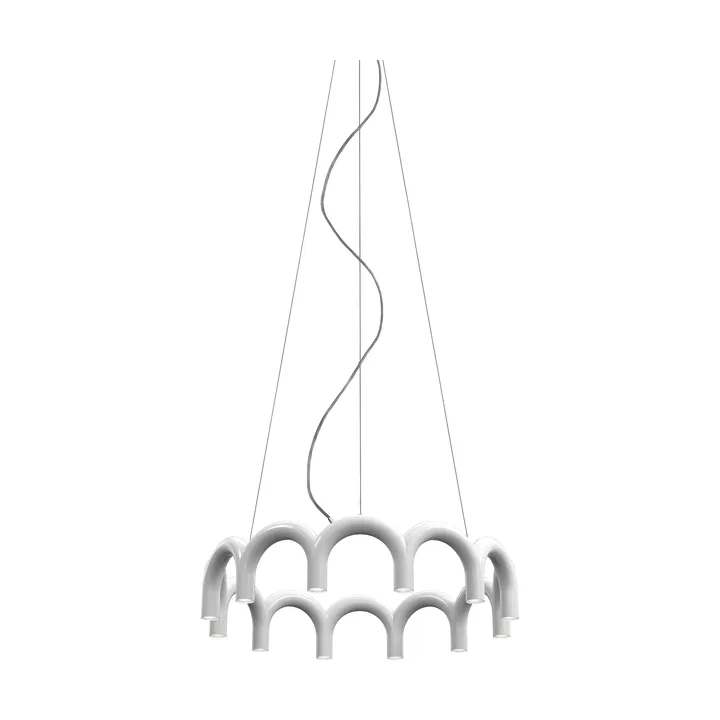 Arch サークル ペンダントランプ - White, Ø98 cm - Oblure