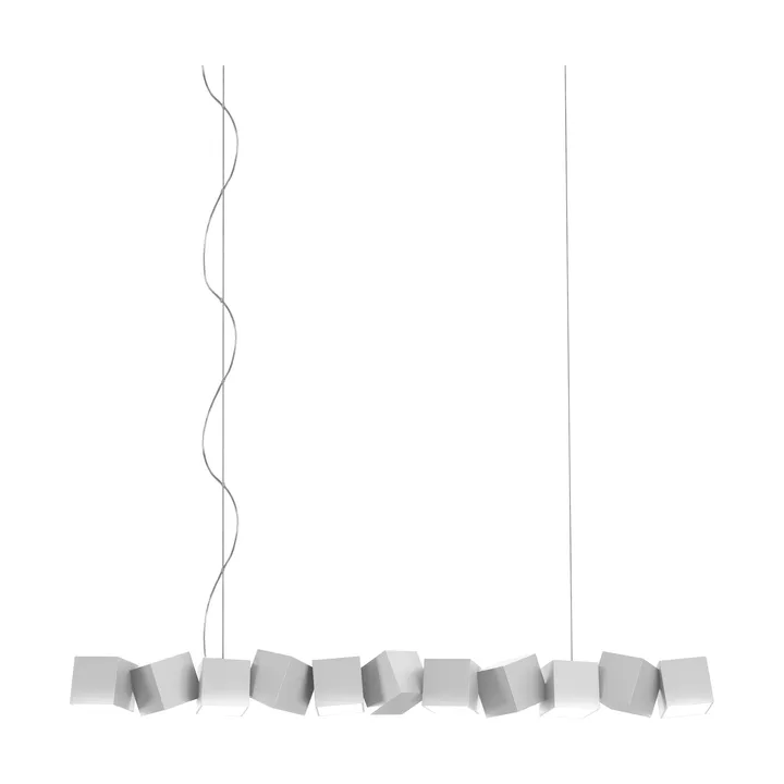 Blockchain system ペンダントランプ 11 - White - Oblure