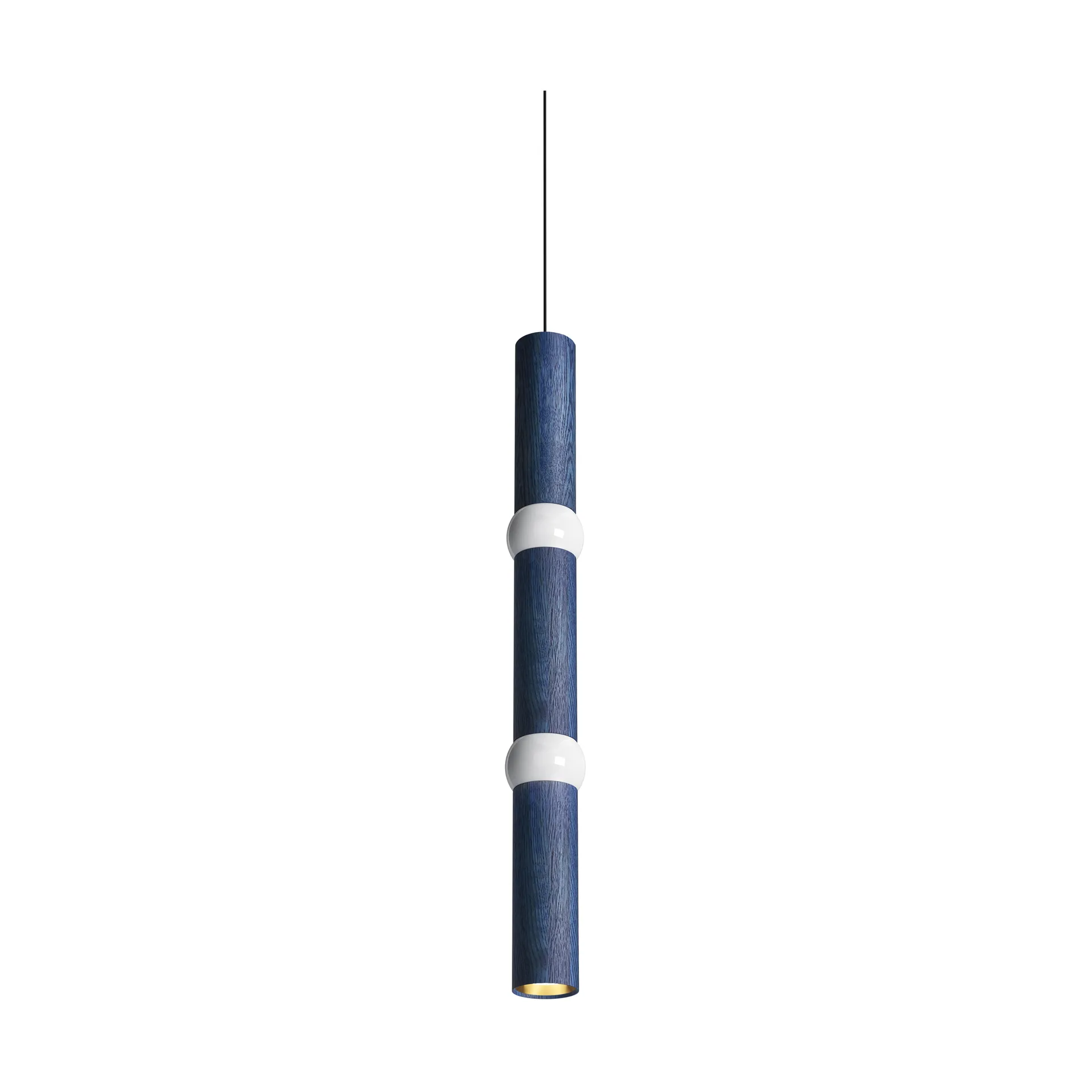 Lightbone ペンダントランプ, Large 83.6 cm, blue oak Oblure