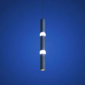 Lightbone ペンダントランプ - Large 83.6 cm, blue oak - Oblure