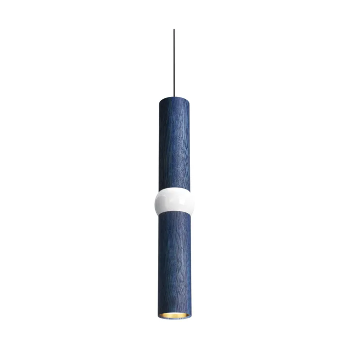 Lightbone ペンダントランプ - Medium 53.8 cm, blue oak - Oblure