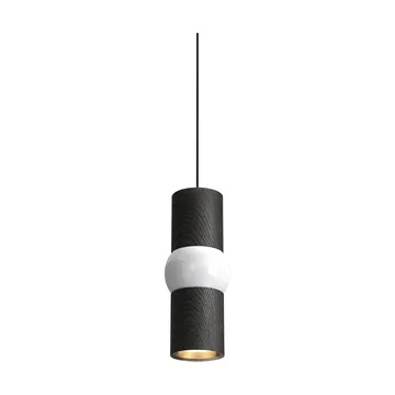 Lightbone ペンダントランプ - Small 24 cm, black oak - Oblure