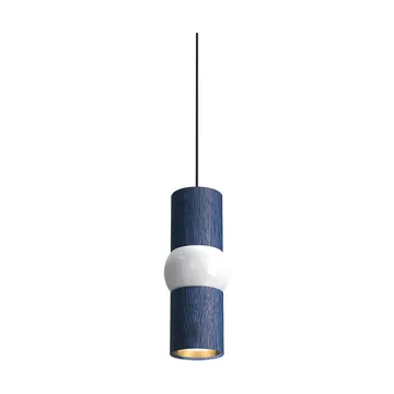 Lightbone ペンダントランプ - Small 24 cm, blue oak - Oblure