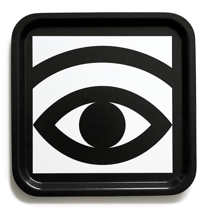 Ögon トレイ 32x32 cm, Black Olle Eksell | オーレ エクセル