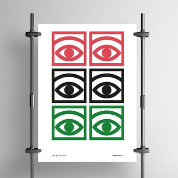 Ögon color ポスター - 50x70 cm - Olle Eksell | オーレ エクセル