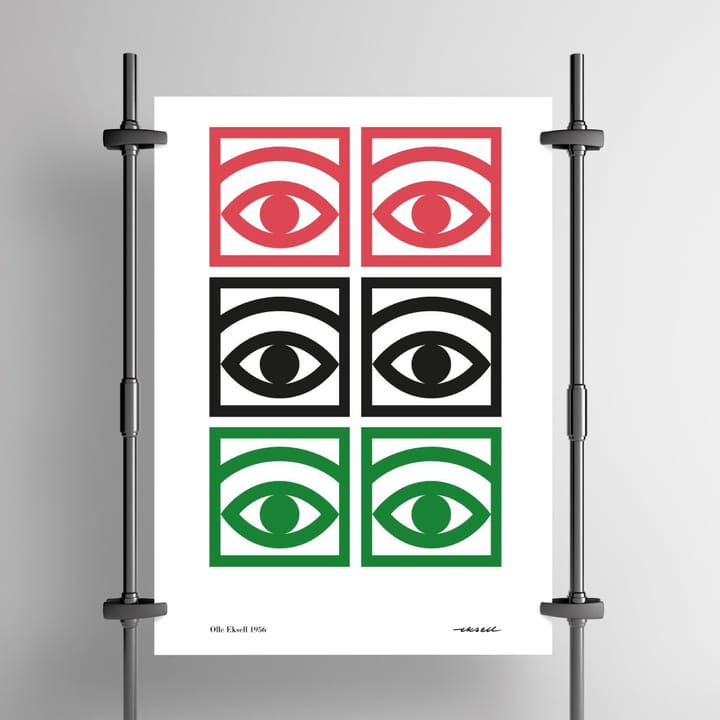 Ögon color ポスター, 50x70 cm Olle Eksell | オーレ エクセル