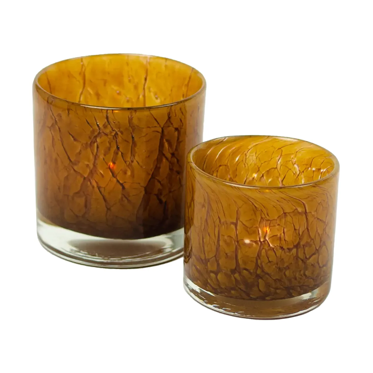 Etna キャンドルホルダー Ø8 cm, Light brown Olsson & Jensen | オルソン & ジェンセン