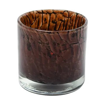 Fuji キャンドルホルダー Ø10 cm - Dark brown - Olsson & Jensen | オルソン & ジェンセン