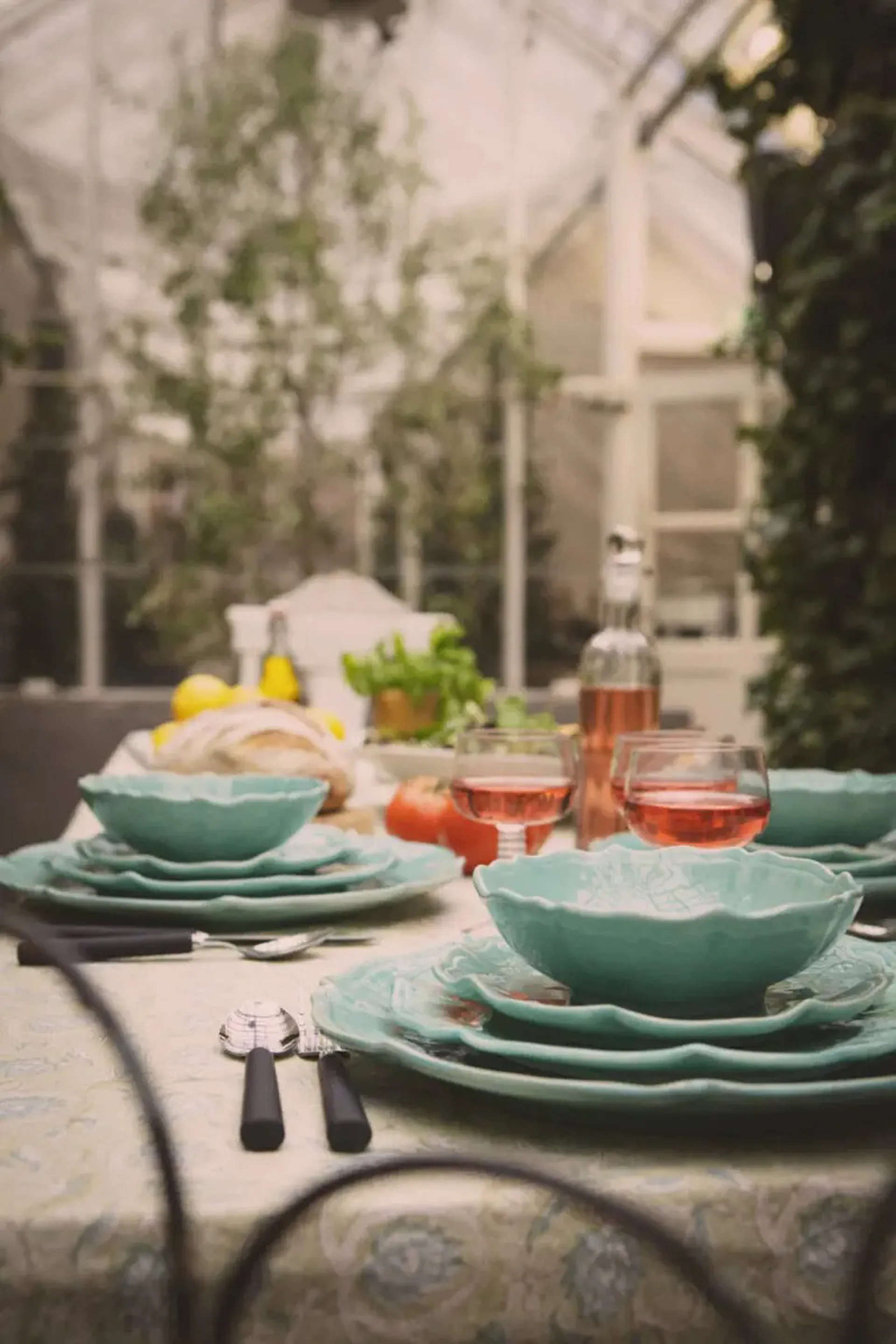 Judith スープ & パスタプレート Ø18 cm, Turquoise Olsson & Jensen | オルソン & ジェンセン