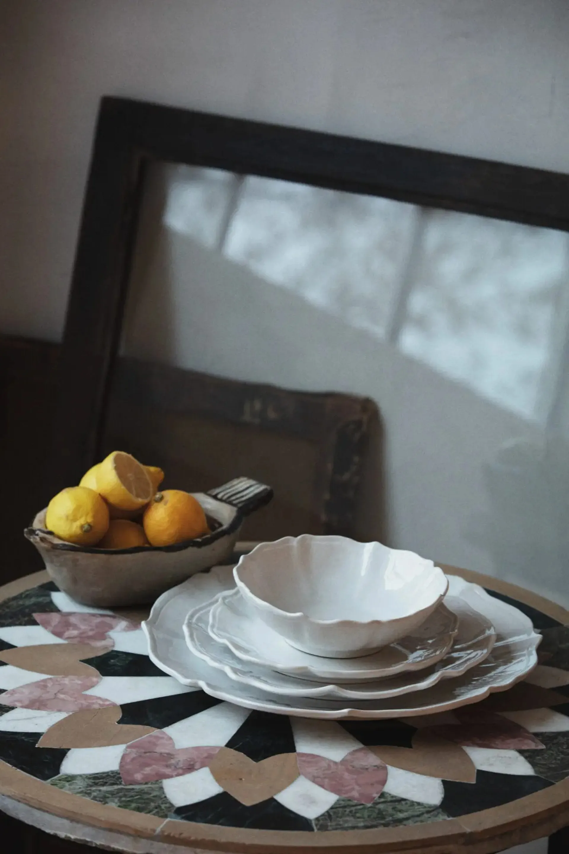 Judith スープ & パスタプレート Ø18 cm, White Olsson & Jensen | オルソン & ジェンセン