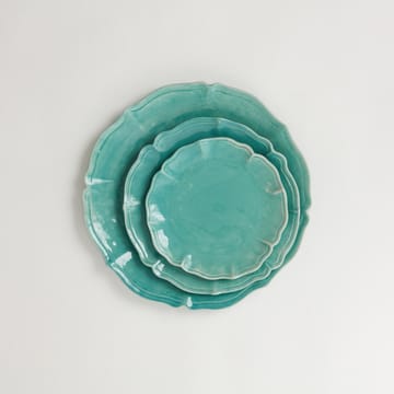 Judith ラージ ディナープレート Ø34 cm - Turquoise - Olsson & Jensen | オルソン & ジェンセン