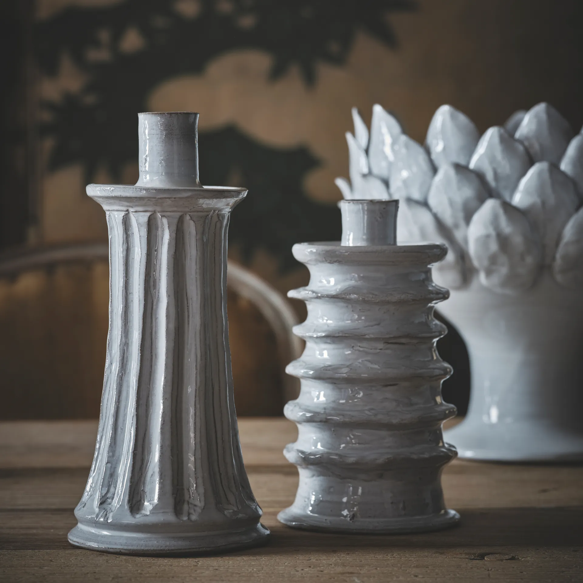 Marielle 植木鉢 スモール Ø23.5 cm, white Olsson & Jensen | オルソン & ジェンセン