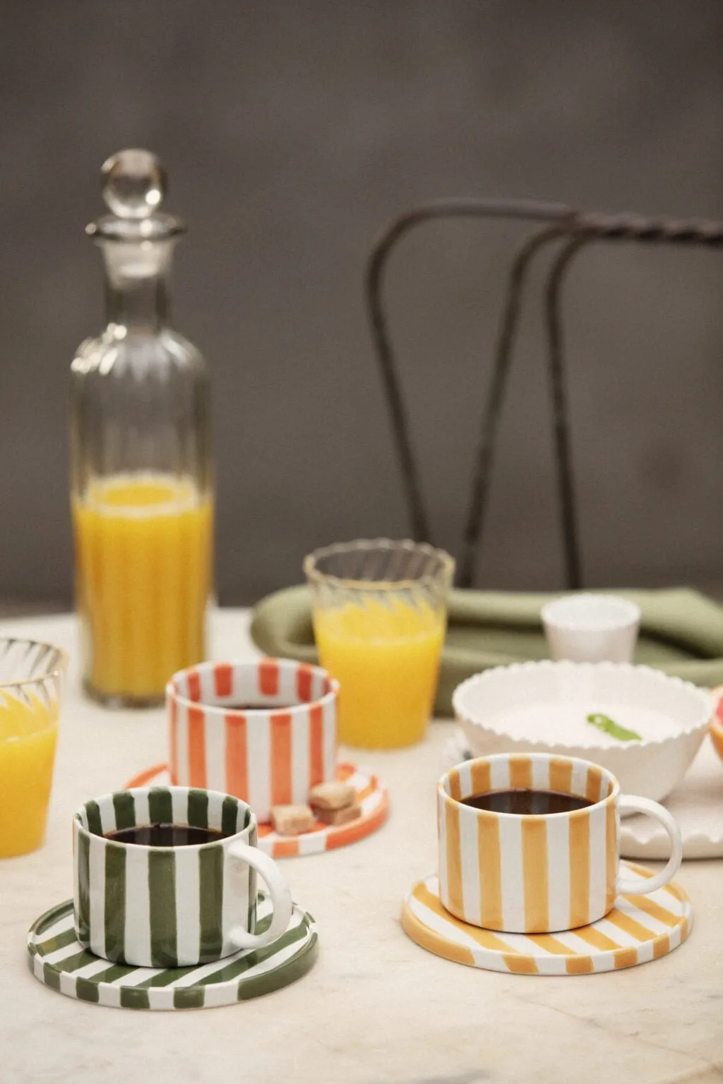 Monica カップ & ソーサー, Yellow Olsson & Jensen | オルソン & ジェンセン