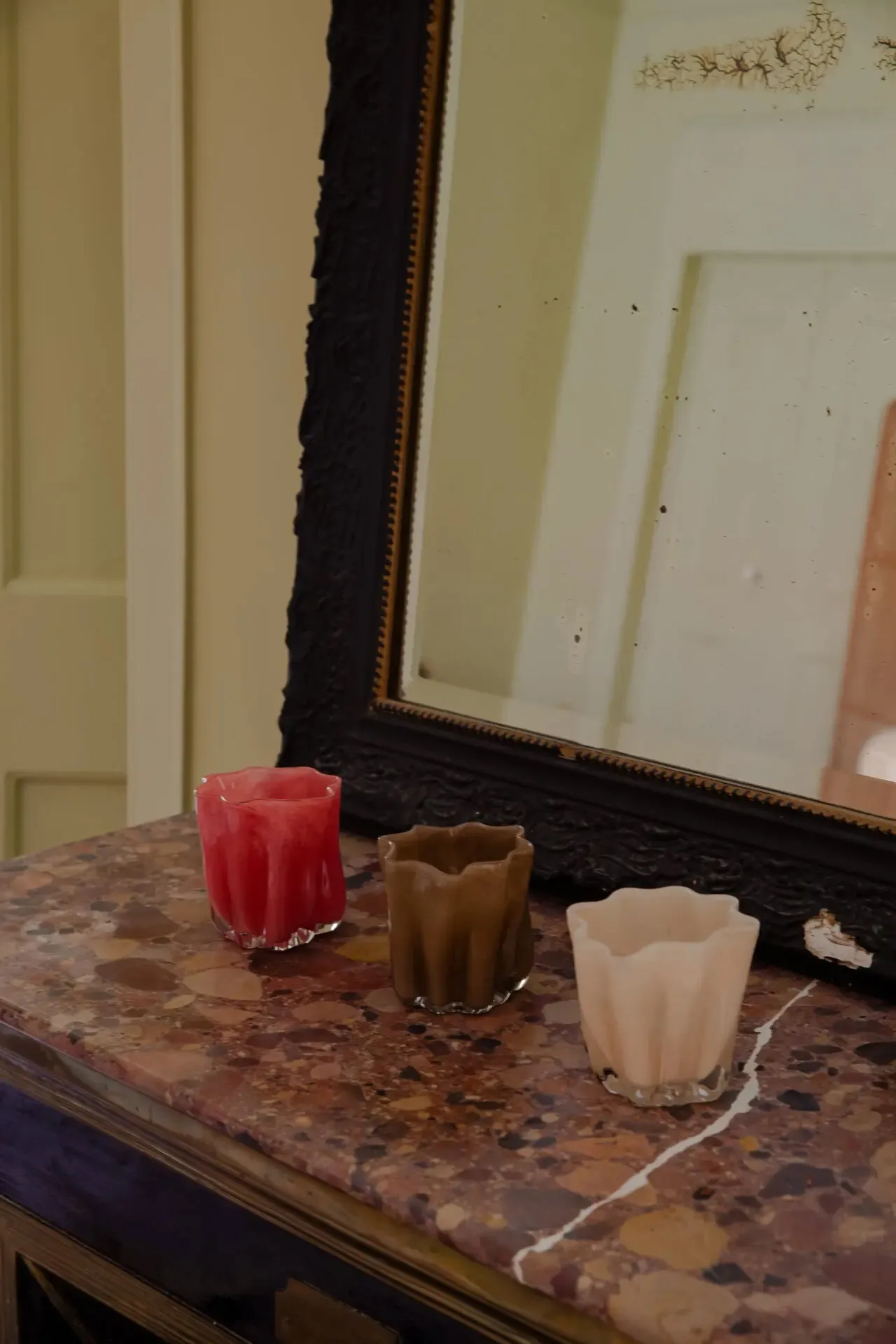 Tess キャンドルホルダー Ø10 cm, Brown Olsson & Jensen | オルソン & ジェンセン