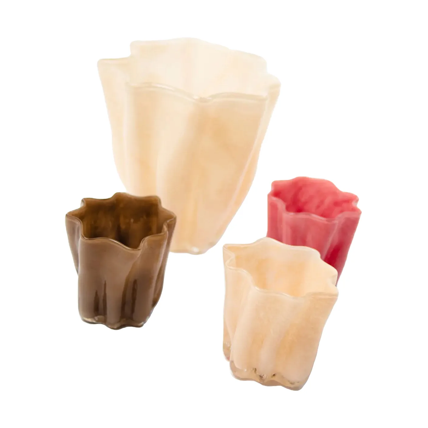 Tess キャンドルホルダー Ø10 cm, Brown Olsson & Jensen | オルソン & ジェンセン