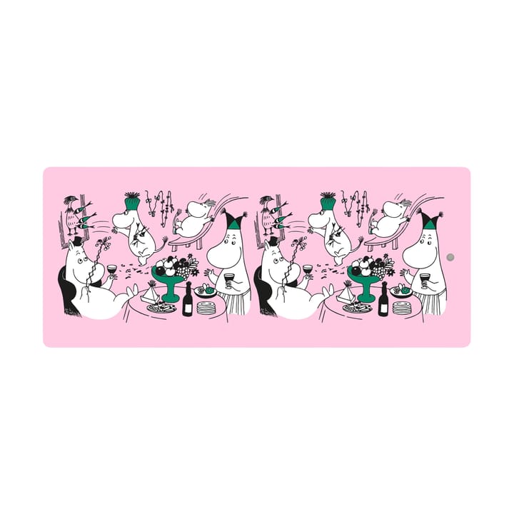 ムーミン 80 サービングトレイ 17x40 cm - Pink - Opto Design | オプトデザイン