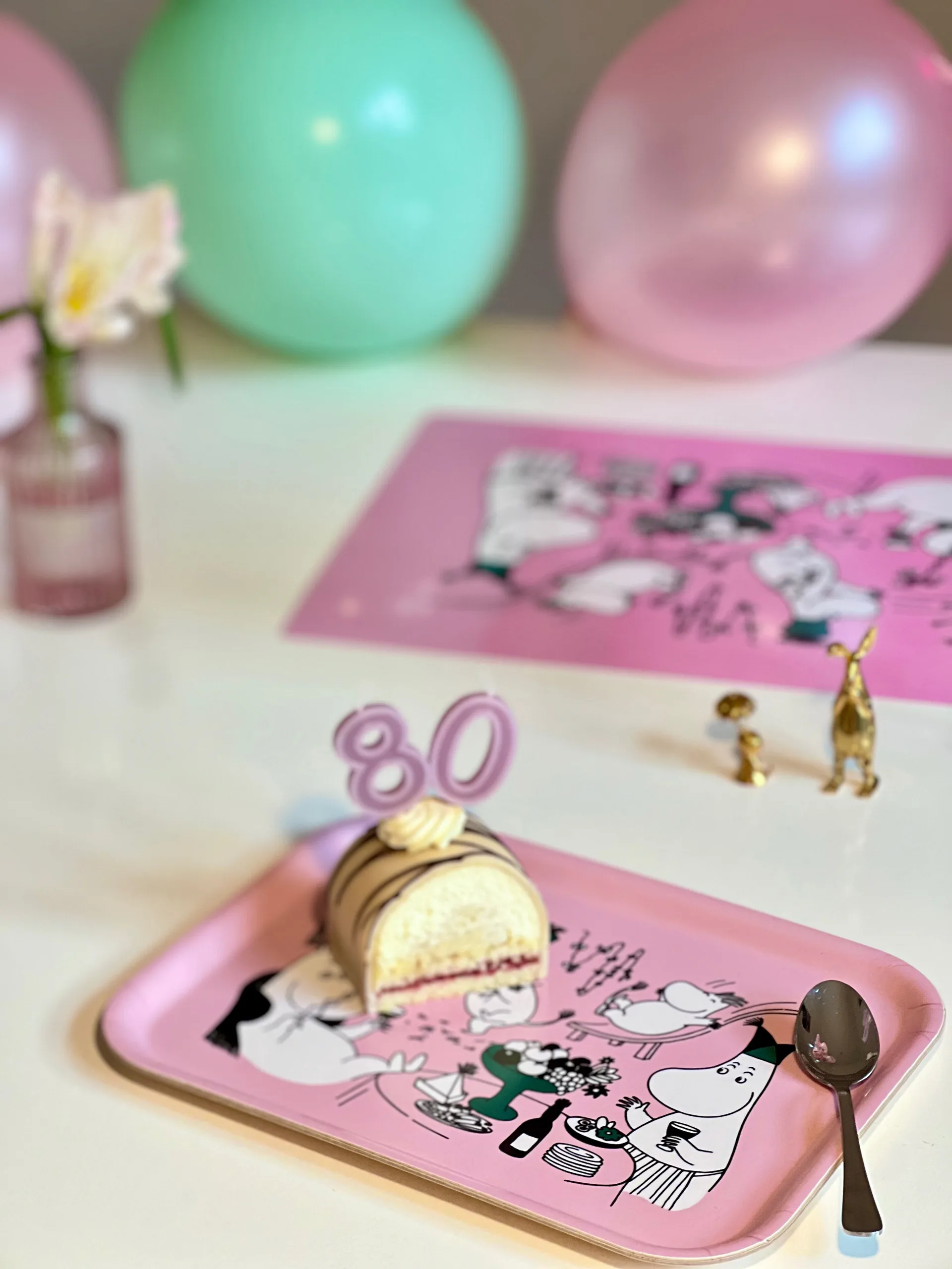 ムーミン 80 トレイ 20x27 cm, Pink Opto Design | オプトデザイン