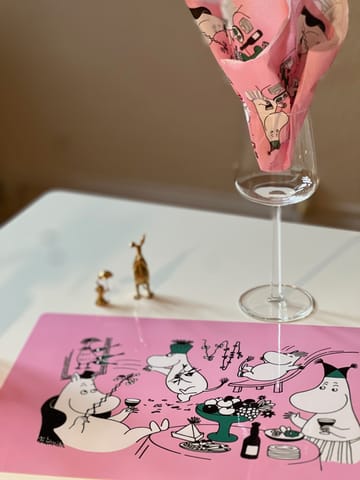 ムーミン 80 テーブルマット 27.5x40 cm - Pink - Opto Design | オプトデザイン
