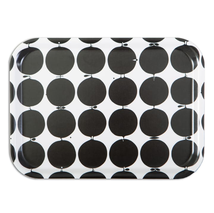 Tallyho トレイ 27x20 cm - Black-white - Opto Design | オプトデザイン
