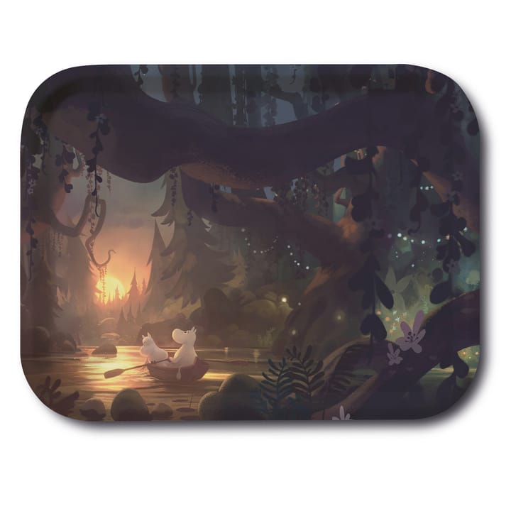 ムーミン TV-Series トレイ 27x20 cm - Moomin in the forest - Opto Design | オプトデザイン