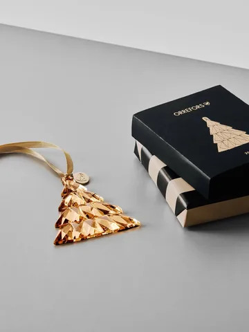 Annual ornament tall - 21K gold - Orrefors | オレフォス