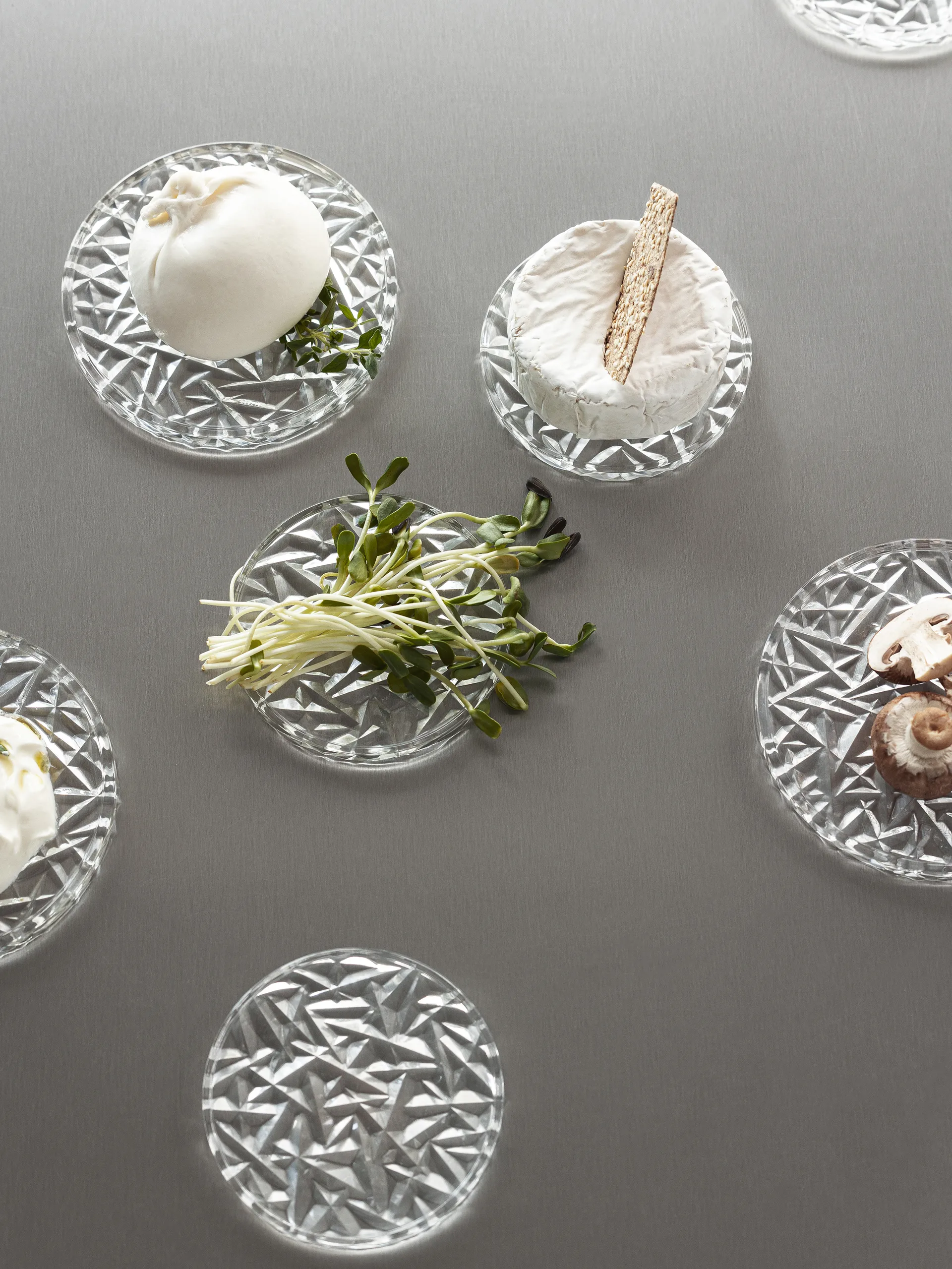 Carat コースター Ø10 cm 2-pack, Clear Orrefors | オレフォス