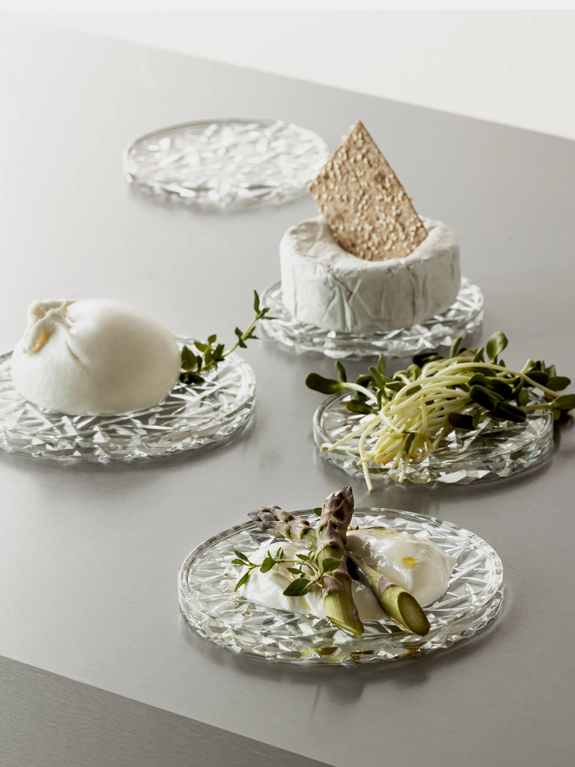 Carat コースター Ø12.5 cm, Clear Orrefors | オレフォス