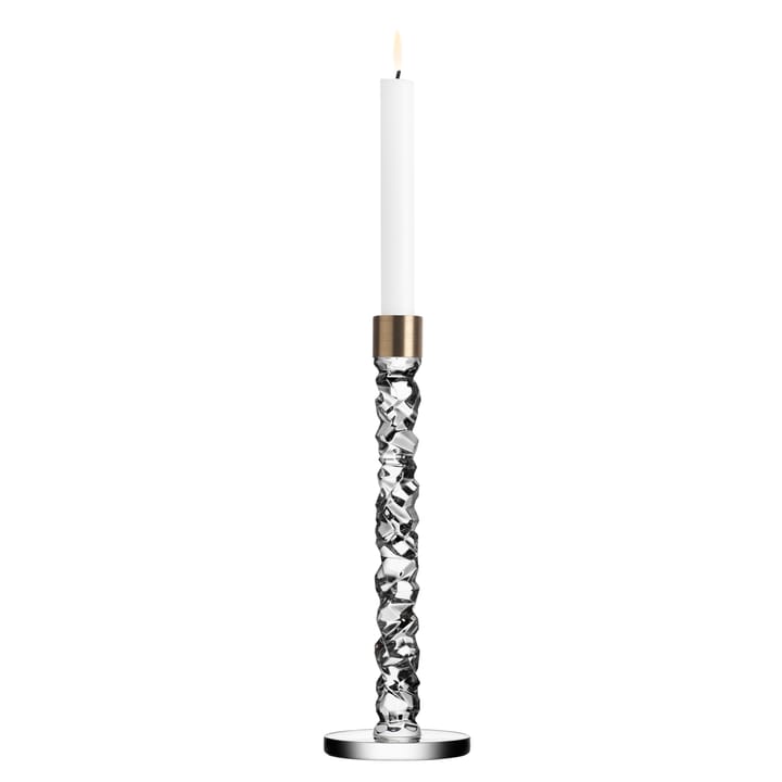 Carat キャンドル ホルダー ブラス - height 29.7 cm - Orrefors | オレフォス