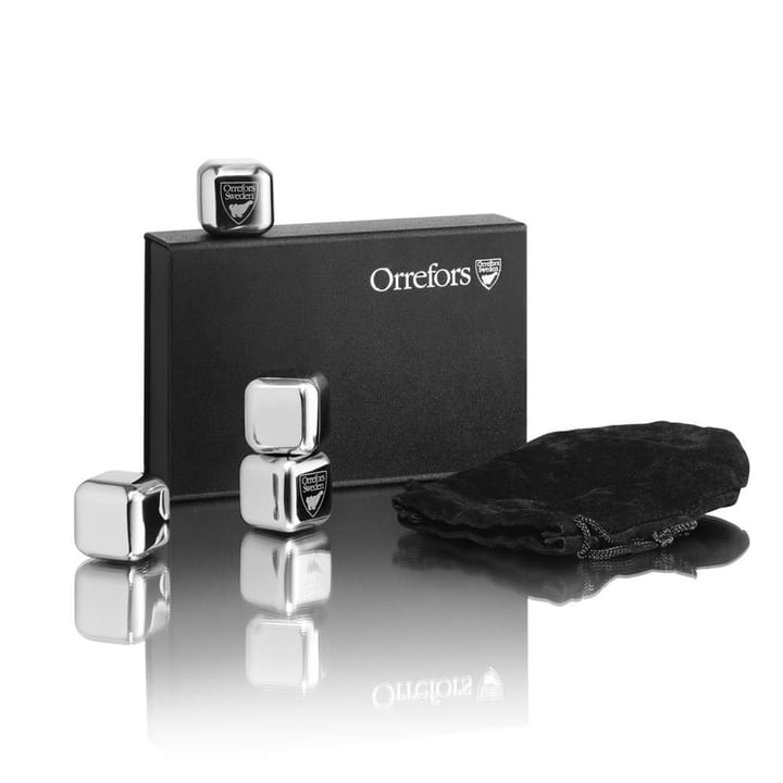 City whiskey stones 4パック, stainless steel Orrefors | オレフォス