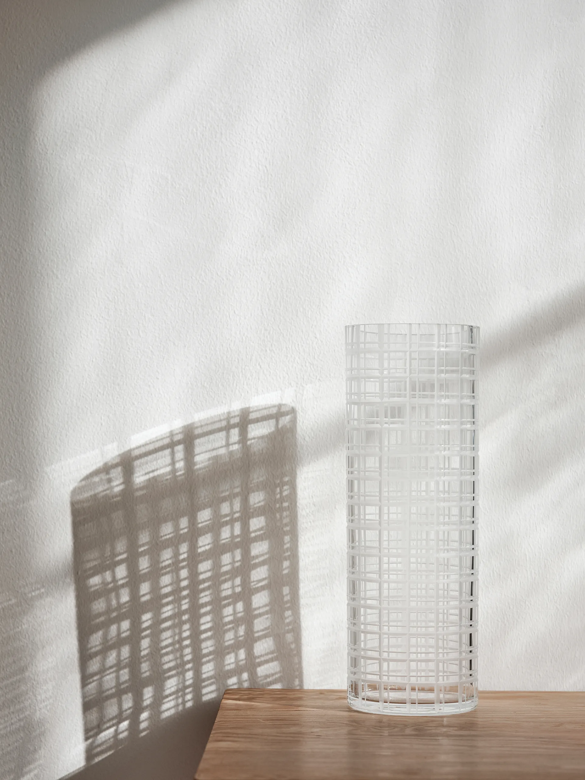 Cut in number 花瓶 33 cm, Chess board Orrefors | オレフォス