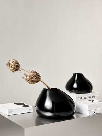 Ebon 花瓶 190 mm - Black - Orrefors | オレフォス
