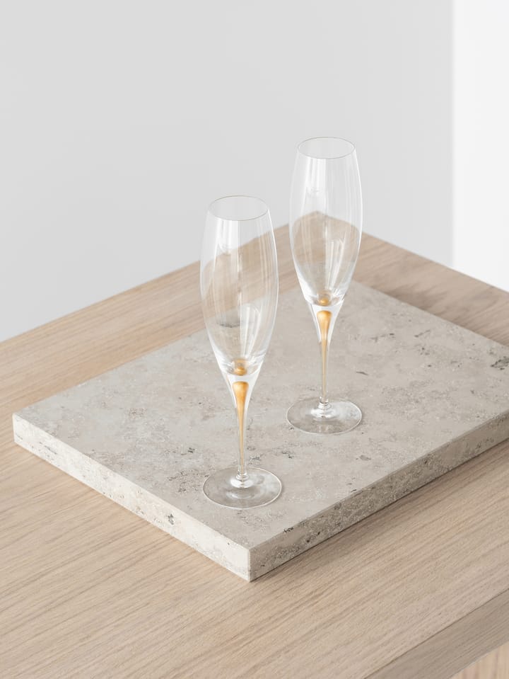 Intermezzo シャンパングラス 26 cl 2本セット, Gold Orrefors | オレフォス