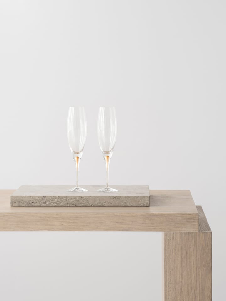 Intermezzo シャンパングラス 26 cl 2本セット, Gold Orrefors | オレフォス