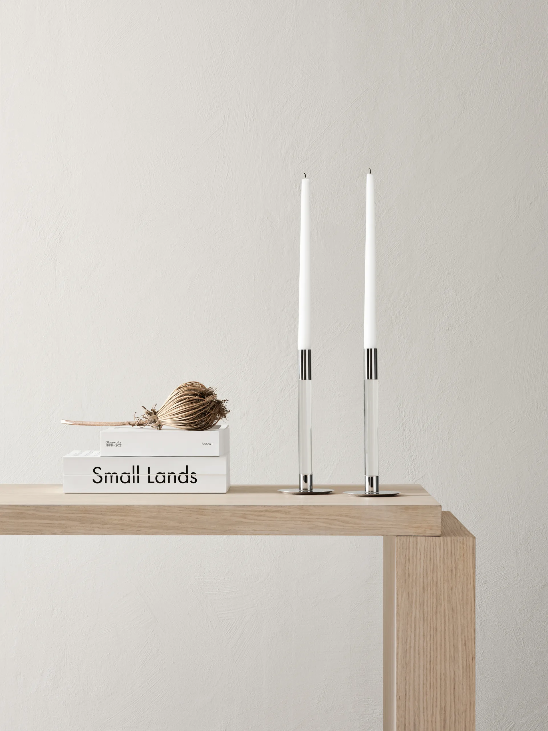 Lumiere キャンドルスティック 26.5 cm 2パック, Clear Orrefors | オレフォス